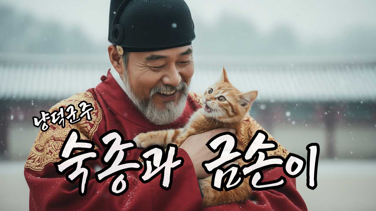냥덕군주 숙종과 금손이